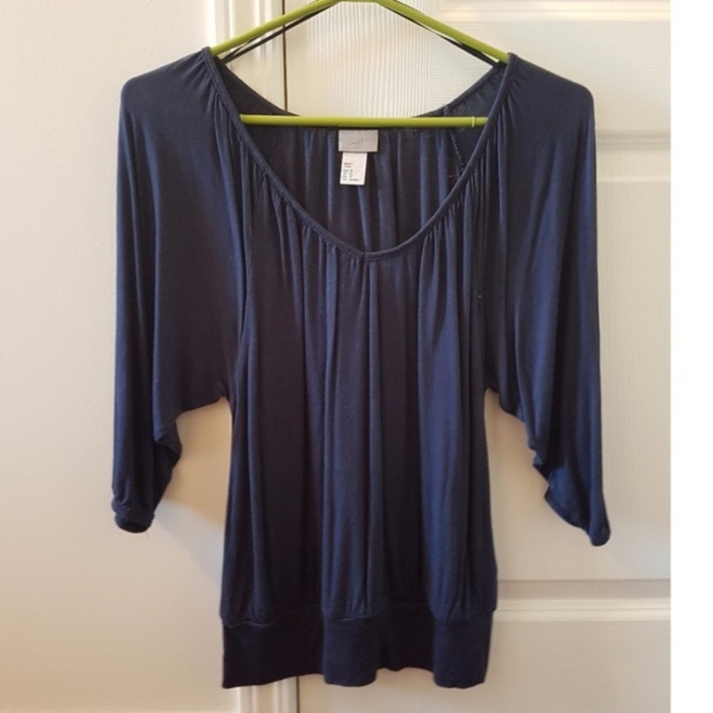 Royal blue H&M top